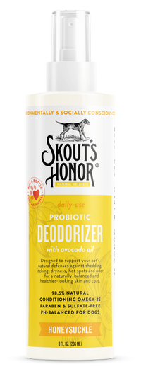 SKOUTS HONOR DOG DEODORIZER HONEYSUCKLE 8OZ-Four Muddy Paws