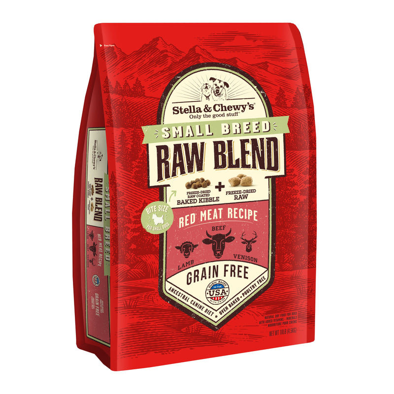 STELLA AND CHEWY'S RAW BLEND SB RED MEAT DOG 10lb-Four Muddy Paws