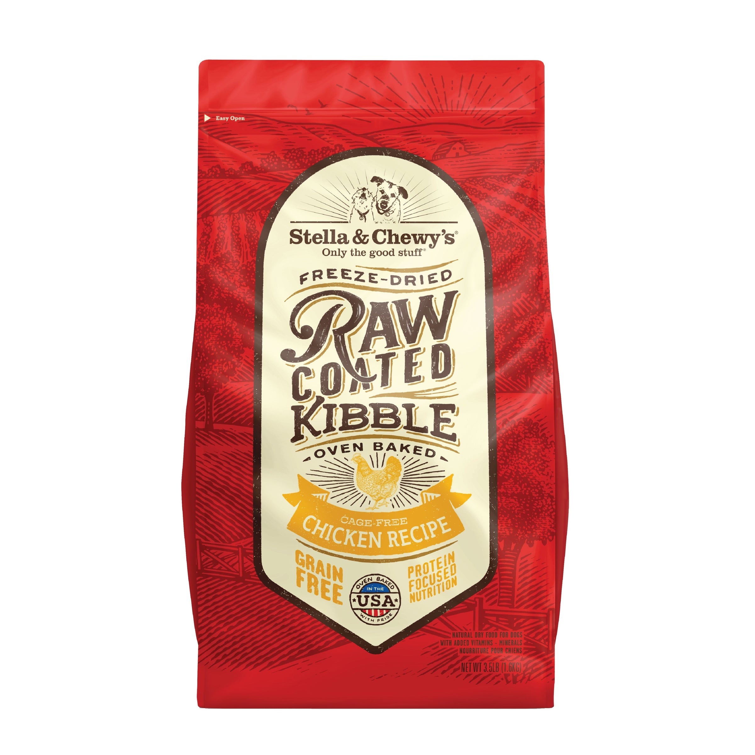 STELLA AND CHEWY'S RAW COATED CHICKEN DOG 3.5lb-Four Muddy Paws