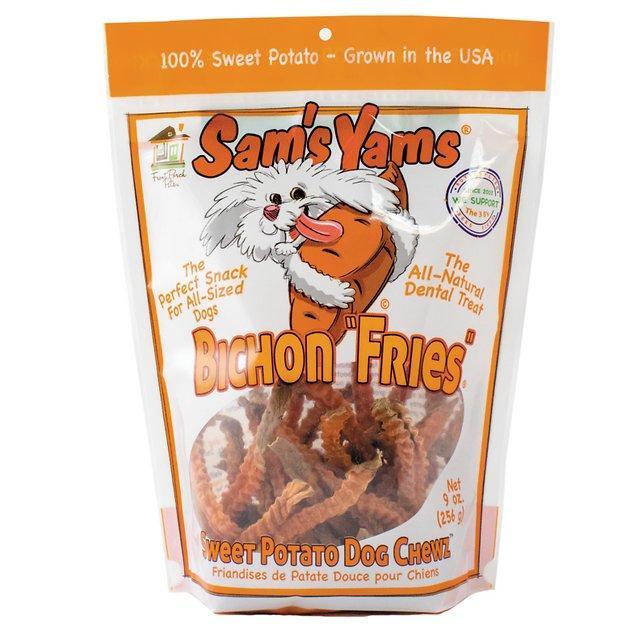 Sam's Yams Bichon Fries 9oz-Four Muddy Paws