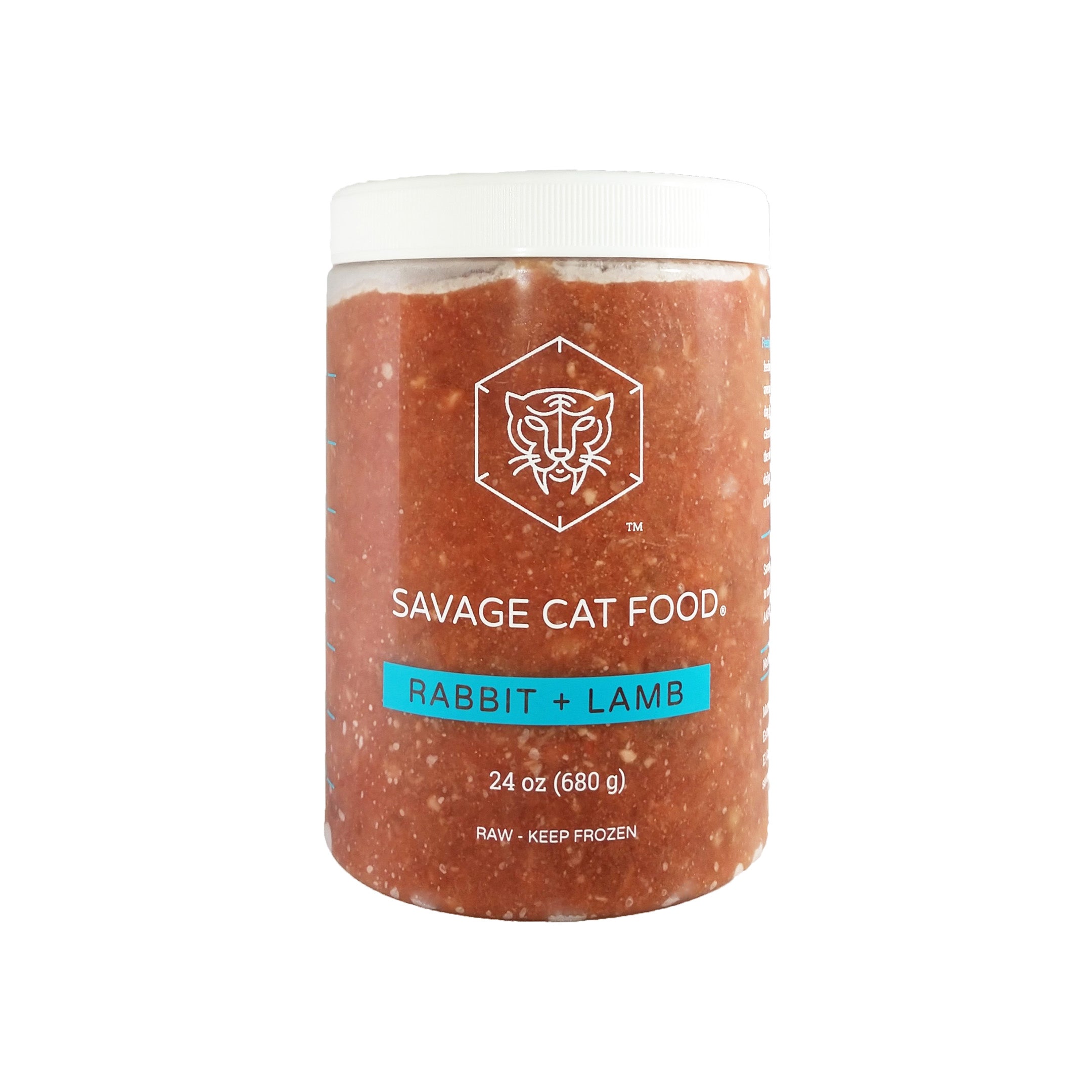 Savage Cat Frozen Raw Food-Four Muddy Paws
