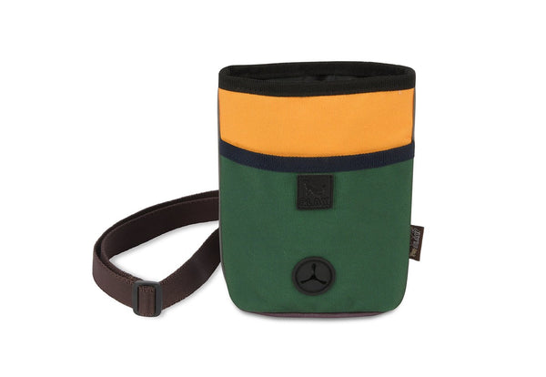 Scout and About Landscape Deluxe Treat Pouch Moss-Four Muddy Paws