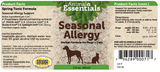 Seasonal Allergies Animal Essentials 1 oz-Four Muddy Paws