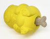 SodaPup Rubber Honey Bear Yellow Med-Four Muddy Paws