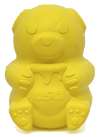 SodaPup Rubber Honey Bear Yellow Med-Four Muddy Paws