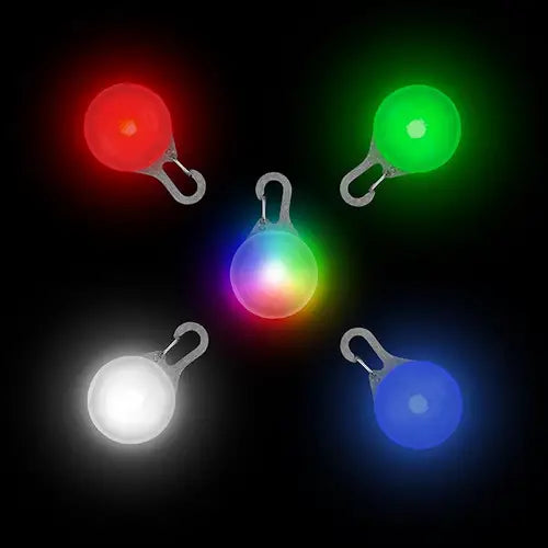 SpotLit Rechargeable Collar Light - Disc-O Tech Disco-Four Muddy Paws