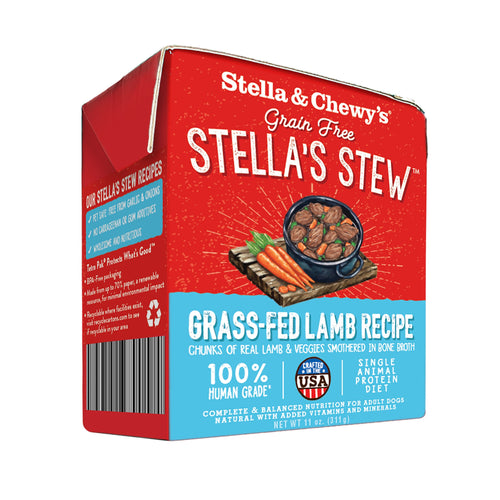 Stella & Chewy's Grass Fed Lamb Stew 11oz-Four Muddy Paws