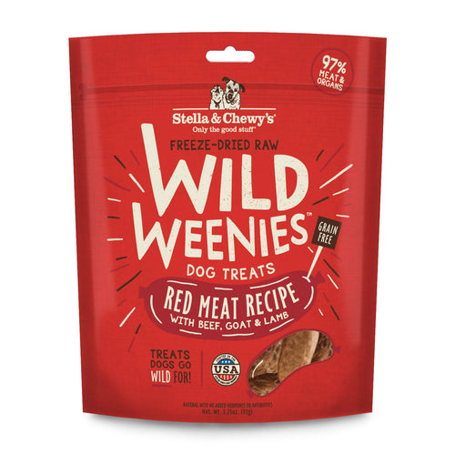 Stella & Chewy's Wild Weenies Red Meat Recipe 3.25oz-Four Muddy Paws