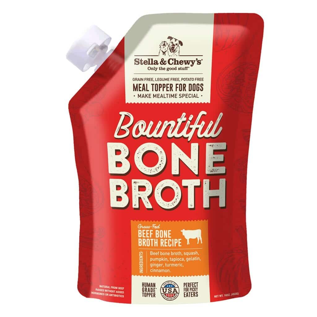 Stella and Chewy's Bountiful Bone Broth Beef 16oz-Four Muddy Paws