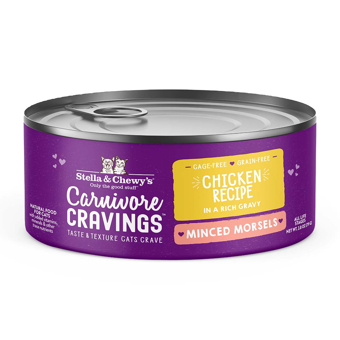 Stella and Chewy's Minced Morsels Chicken 2.8oz-Four Muddy Paws