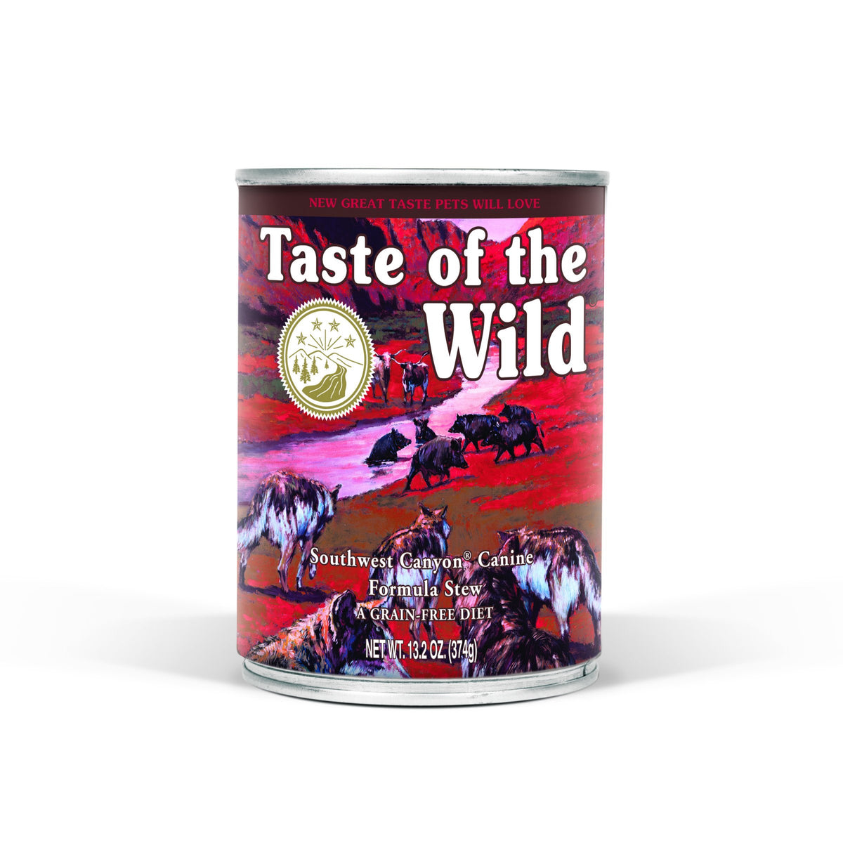 TASTE OF THE WILD SOUTHWEST CANYON CAN DOG FOOD WILD BOAR 13oz-Four Muddy Paws