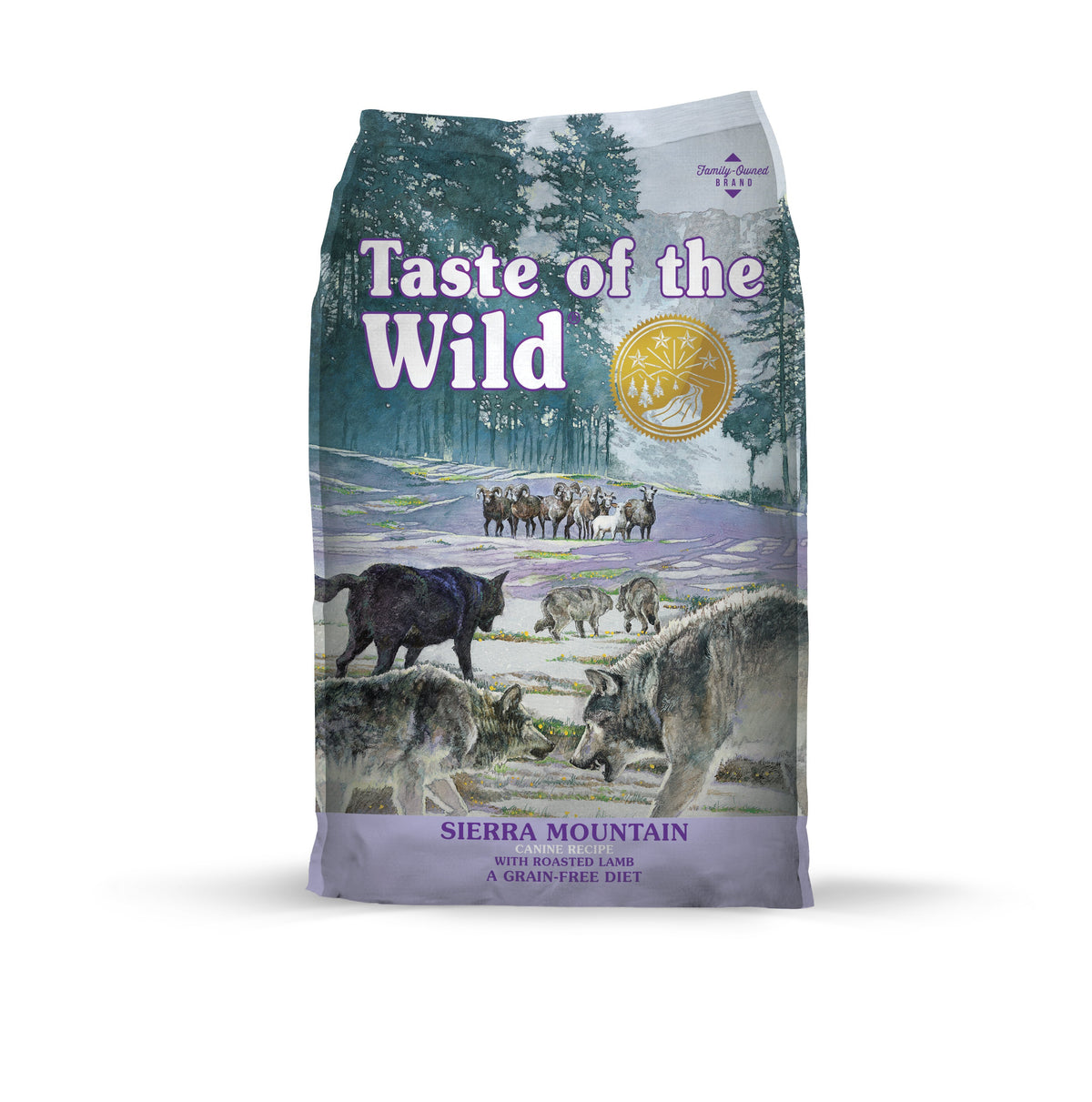 TASTE OF THE WILD Sierra Mountain Dog Food Lamb 28lb-Four Muddy Paws