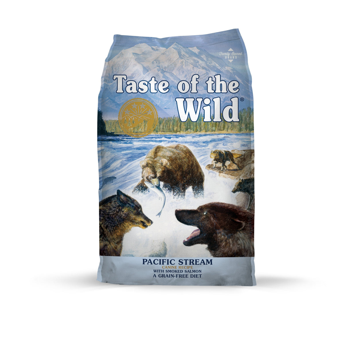 TASTE OF THE WILD Wild Pacific Stream Dog Food Salmon 14lb-Four Muddy Paws