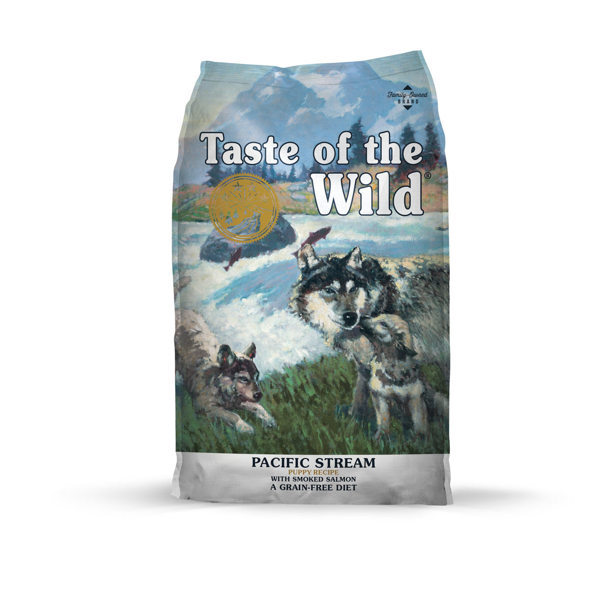 TASTE OF THE WILD Wild Pacific Stream Puppy Food Salmon 5lb-Four Muddy Paws