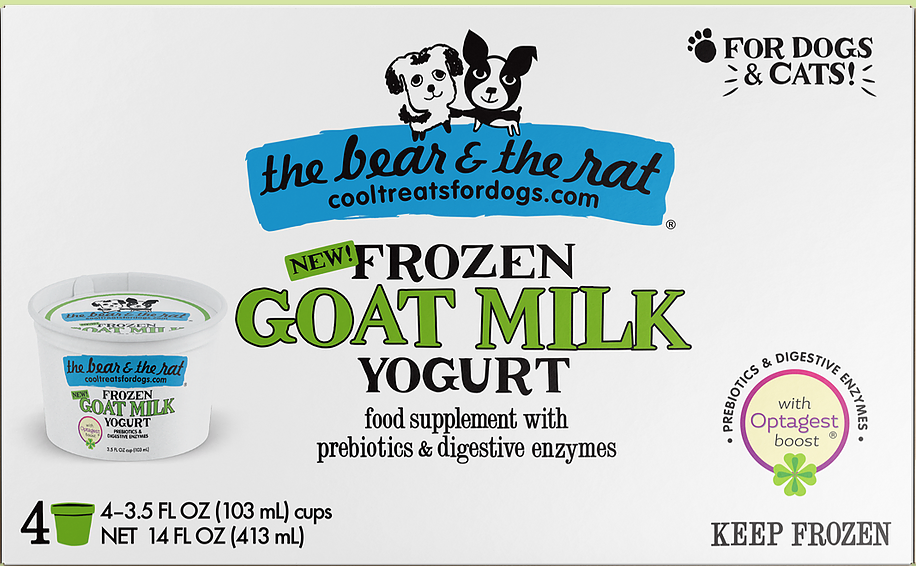 THE BEAR & THE RAT GOAT MILK YOGURT 4PK 3.5OZ-Four Muddy Paws