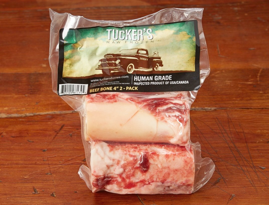 TUCKER FROZEN 4" BEEF 2PK 4"-Four Muddy Paws