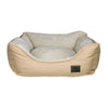 Tall Tails Dog Bolster Bed Khaki Large-Four Muddy Paws