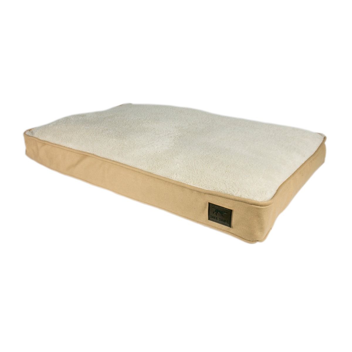 Tall Tails Dog Cushion Bed Khaki Large-Four Muddy Paws