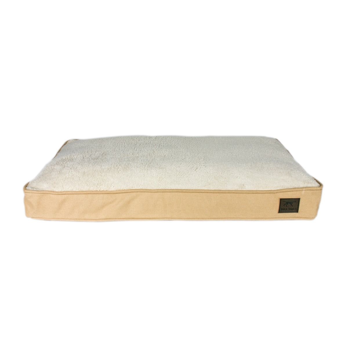 Tall Tails Dog Cushion Bed Khaki Large-Four Muddy Paws