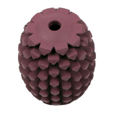 Tall Tails Natural Rubber Pinecone Dog Toy 4"-Four Muddy Paws