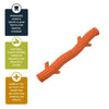 Tall Tails Natural Rubber Stick Dog Toy 12"-Four Muddy Paws