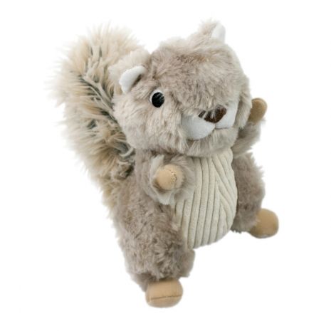 Tall Tails Squirrel Twitchy Tail Dog Toy 9"-Four Muddy Paws