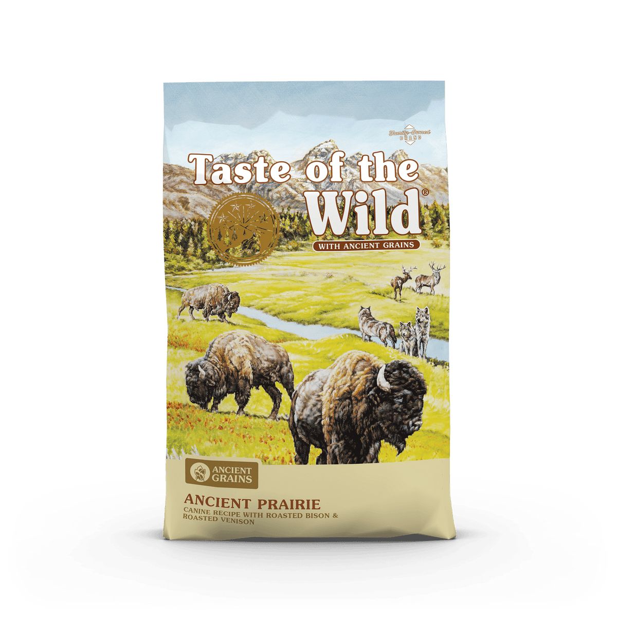 Taste of the Wild Ancient Prairie Dog Food 5lbs-Four Muddy Paws