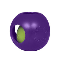 Teaser Jolly Ball Purple 4.5"-Four Muddy Paws
