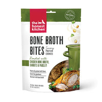 The Honest Kitchen Dog Bone Broth Bites Chicken 8oz-Four Muddy Paws