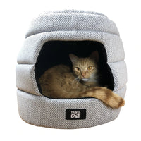 The Meowbile Home Convertible Cat Bed and Cave-Four Muddy Paws