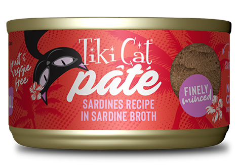 Tiki Pet Cat Grill Pate Sardine 2.8oz-Four Muddy Paws