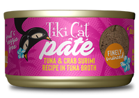 Tiki Pet Cat Grill Pate Tuna & Crab Surimi 2.8oz-Four Muddy Paws