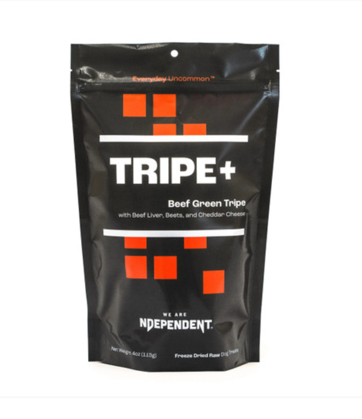 Tripe+ Beef Green Tripe Treat 4oz-Four Muddy Paws