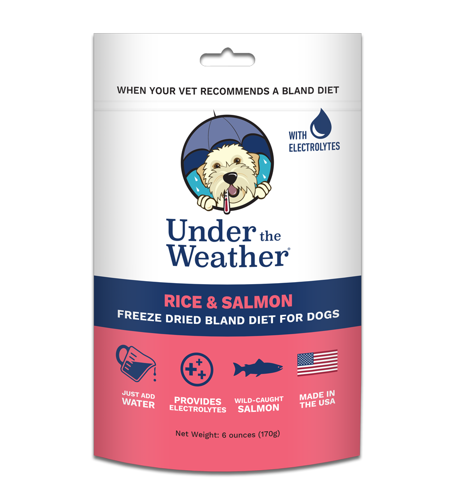 Under The Weather Dog Diet-Four Muddy Paws