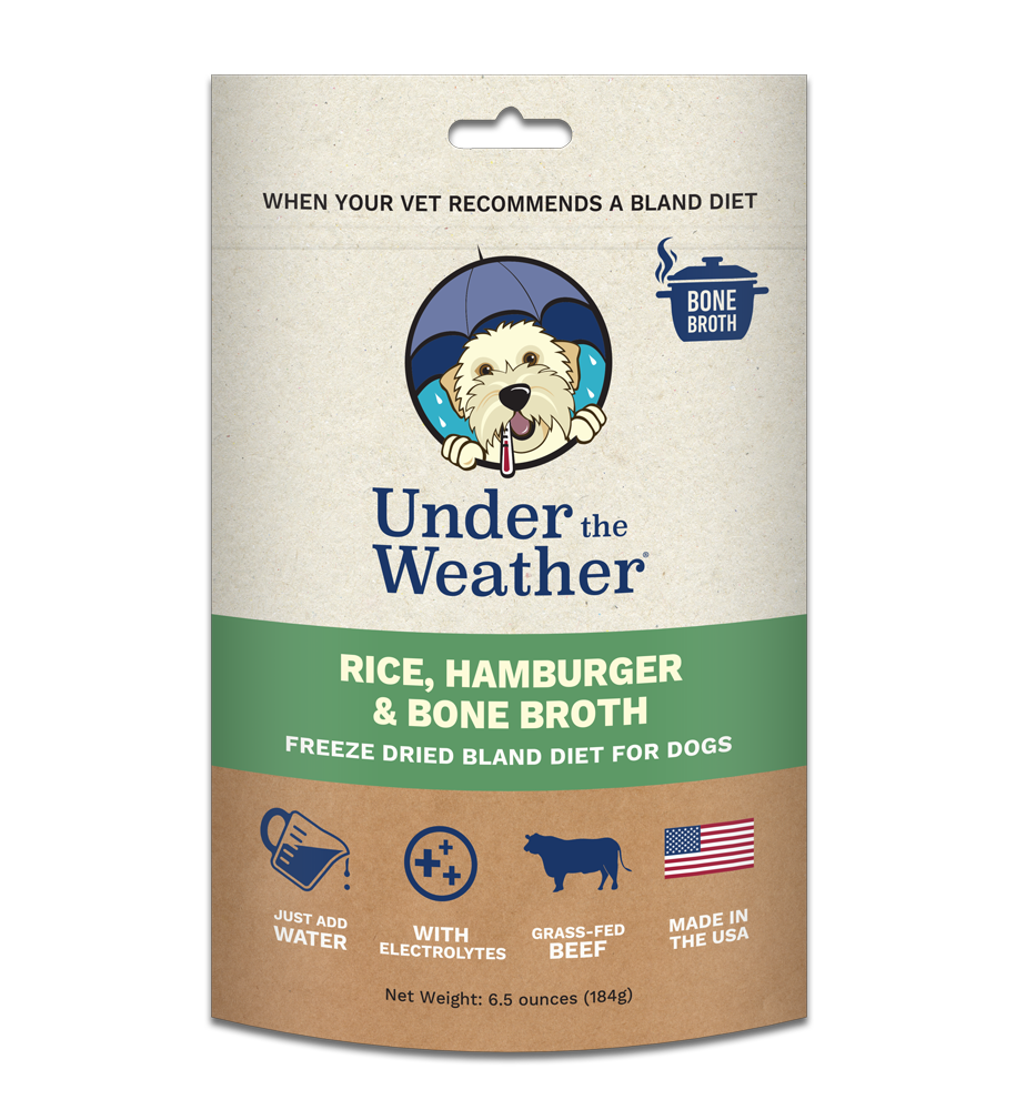 Under The Weather Dog Diet-Four Muddy Paws