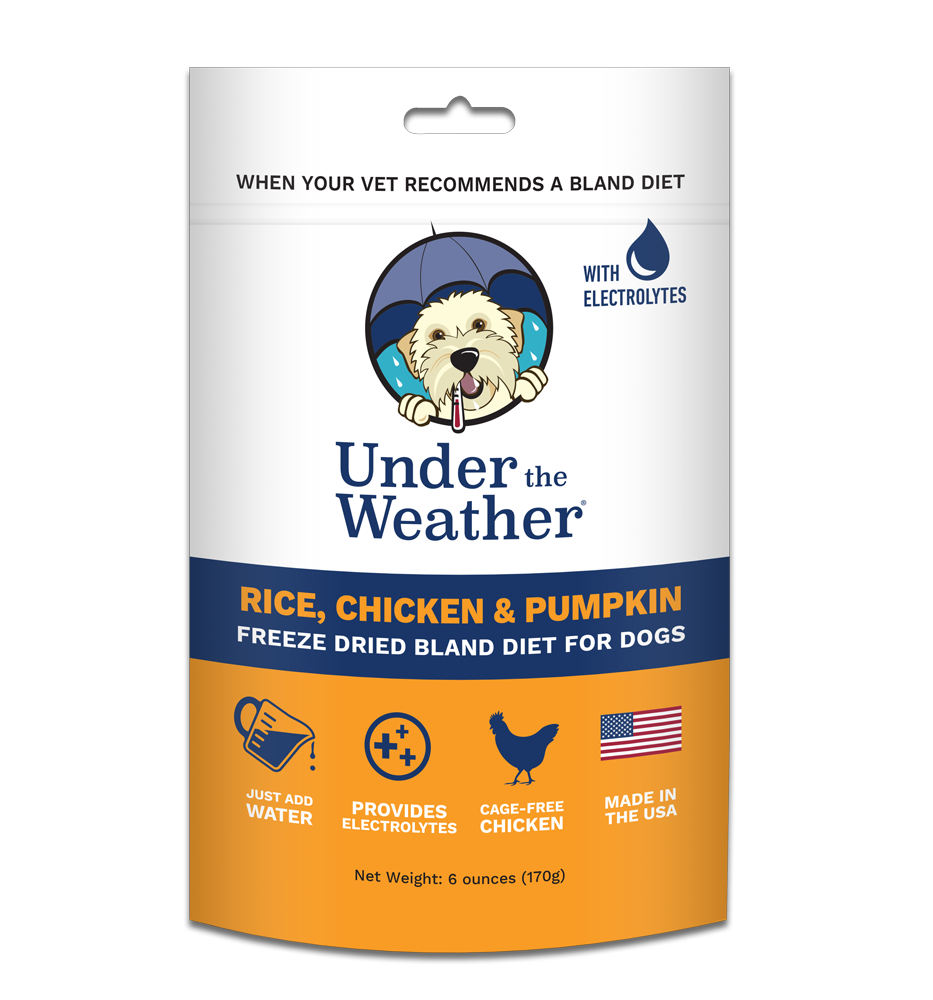 Under The Weather Dog Diet-Four Muddy Paws