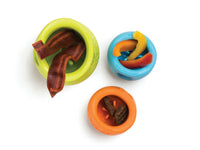 WEST PAW TOPPL ZOGO FLEX TOY Orange Small-Four Muddy Paws