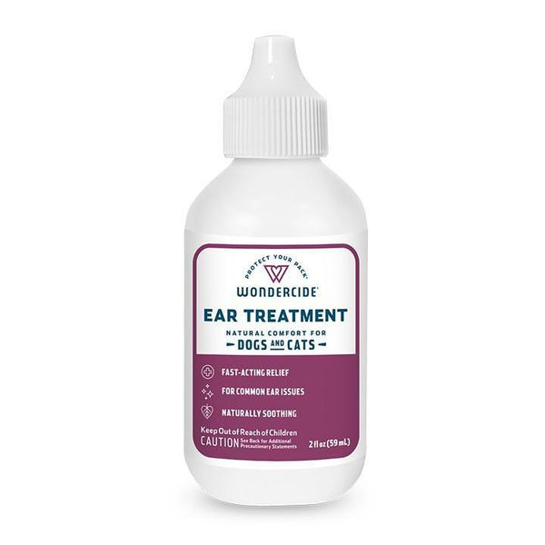 WONDERCIDE EAR MITE AND INFECTION TREATMENT 2OZ-Four Muddy Paws