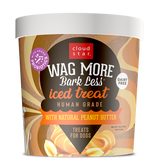 Wagmore Dog Frozen Iced Treat Peanut Butter 12oz-Four Muddy Paws