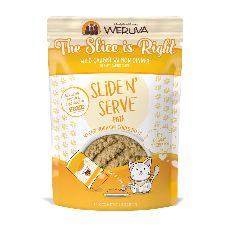 Weruva Cat Slide N Serve Pate Pouches-Four Muddy Paws