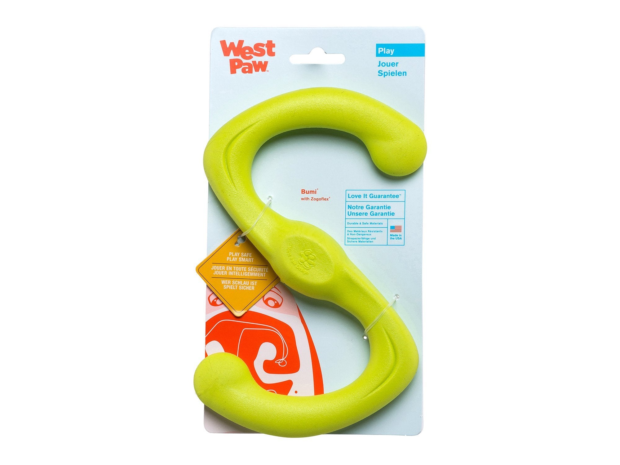 West Paw Bumi GREEN Large-Four Muddy Paws