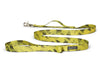 West Paw Outings Dog Lead Green Groove GGR-Four Muddy Paws