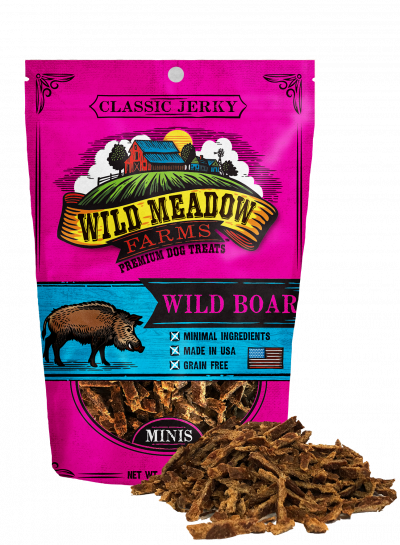Wild Meadow Classic Boar Minis 3.5oz-Four Muddy Paws