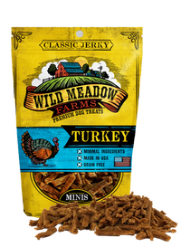 Wild Meadow Classic Turkey Minis 4oz-Four Muddy Paws