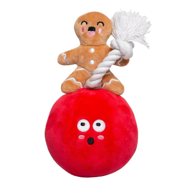 Wrecking Bauble Dog Toy-Four Muddy Paws