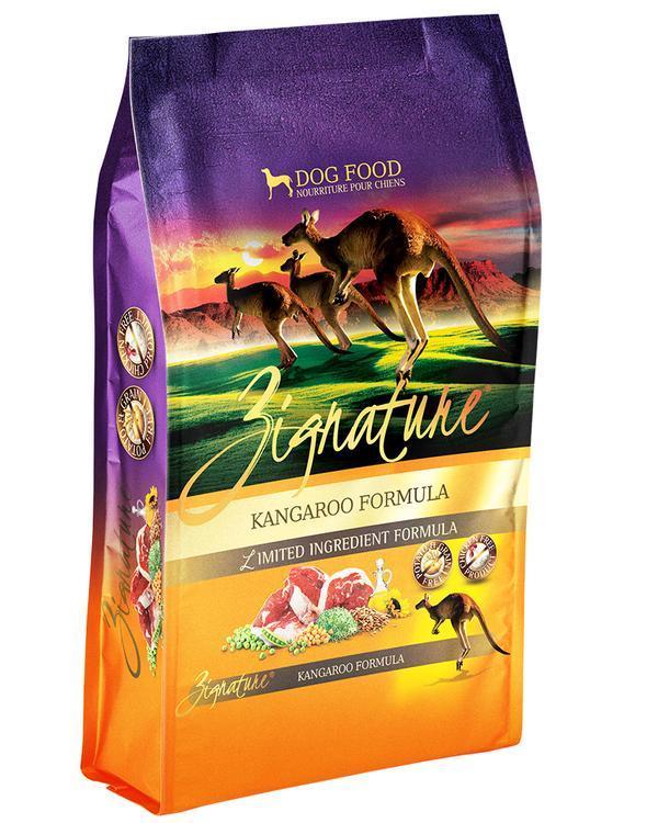 ZIGNATURE DOG FOOD KANGAROO 27lb-Four Muddy Paws