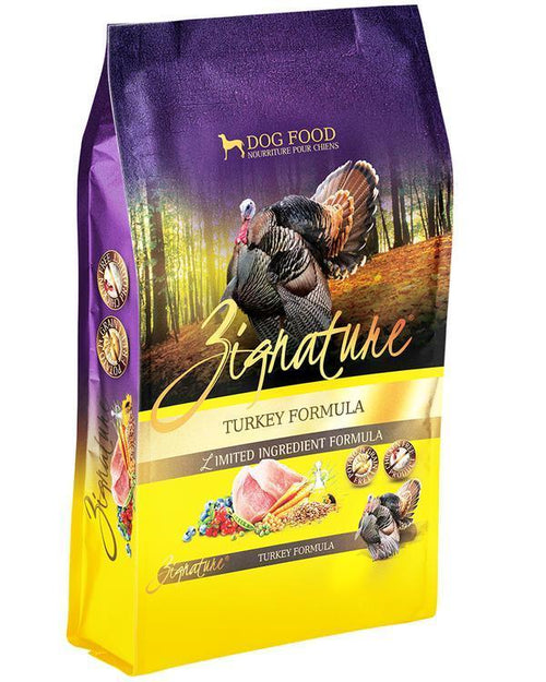 ZIGNATURE DOG FOOD TURKEY 13.5lb-Four Muddy Paws
