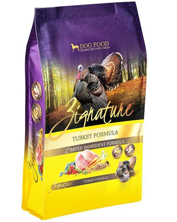 ZIGNATURE DOG FOOD TURKEY 4lb-Four Muddy Paws